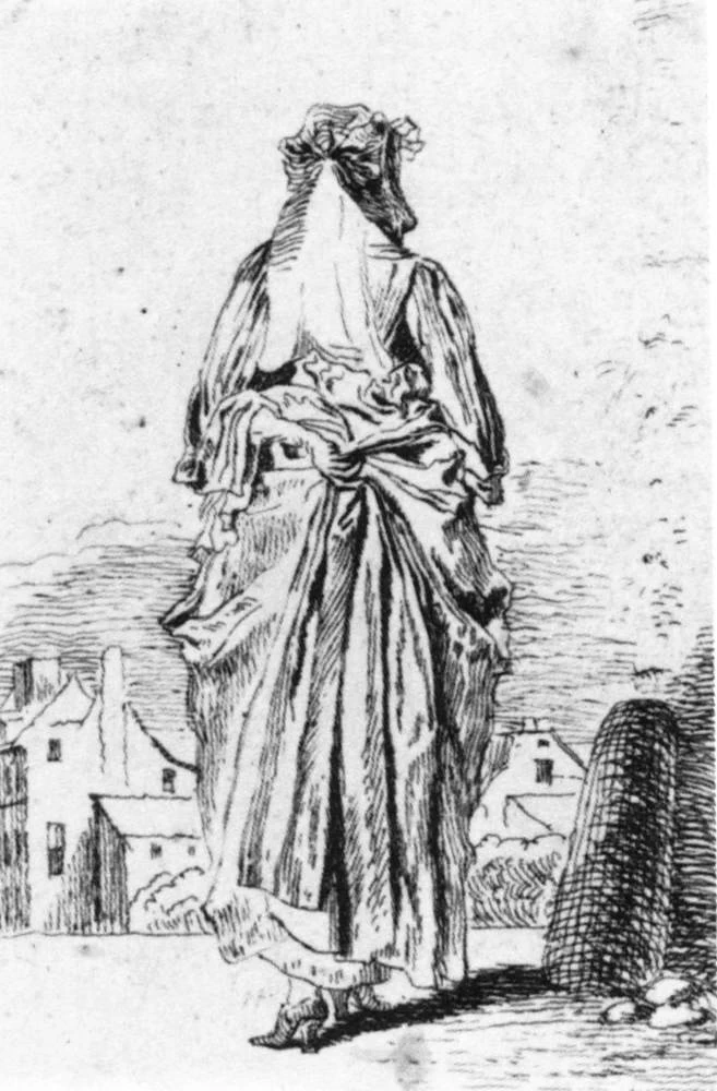 Donna vista da dietro - Bibliothèque Nationale, Paris